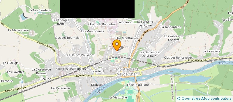 localisation de l'entreprise NOLMAR  MONTRICHARD-VAL-DE-CHER