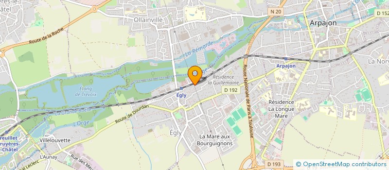 localisation de l'entreprise NOLMEL  EGLY