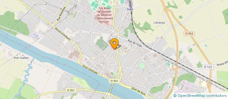 localisation de l'entreprise NOLO  GIEN