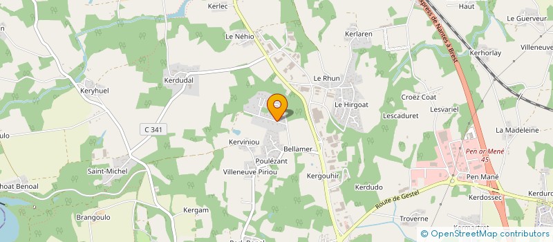 localisation de l'entreprise NOLOGRACO  GUIDEL