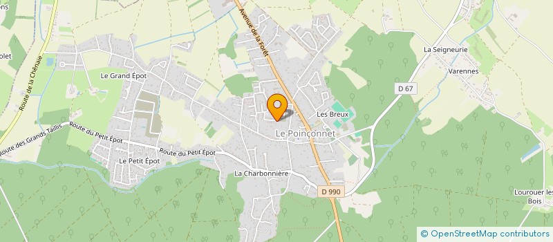 localisation de l'entreprise NOLOKO à LE POINCONNET