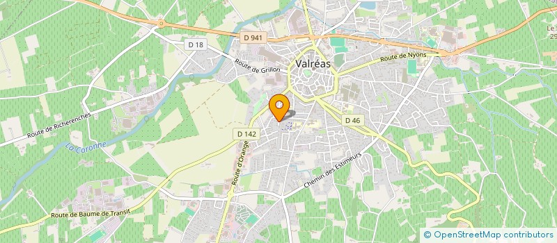 localisation de l'entreprise NOLOLI à VALREAS