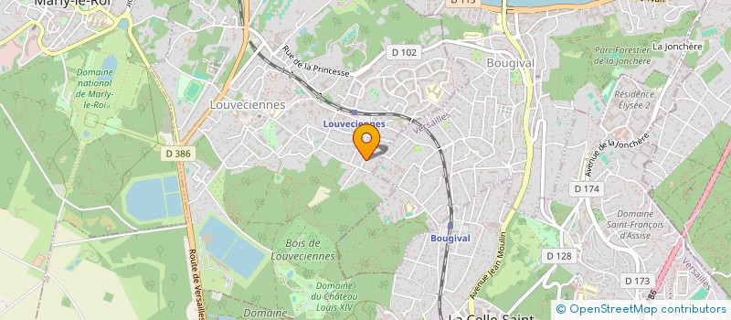 localisation de l'entreprise NOLORGUES  LOUVECIENNES