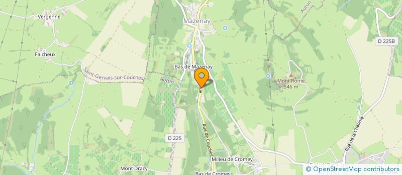 localisation de l'entreprise NOLOT ET DO NASCIMENTO TOMAZ  CHAMILLY