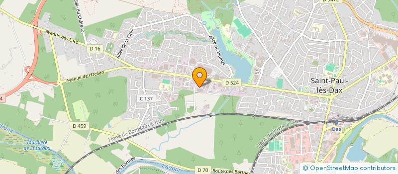 localisation de l'entreprise NOLOTO  SAINT-PAUL-LES-DAX