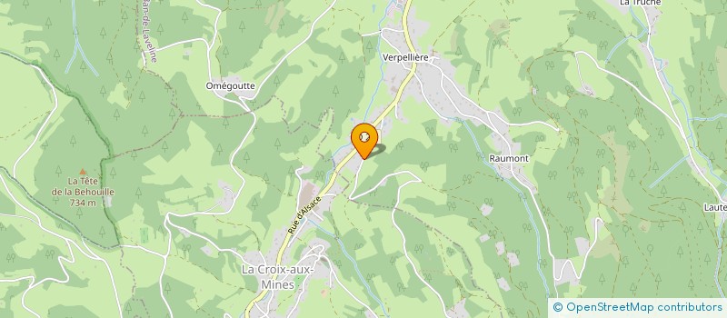 localisation de l'entreprise NOLOUMI  BAN-DE-LAVELINE