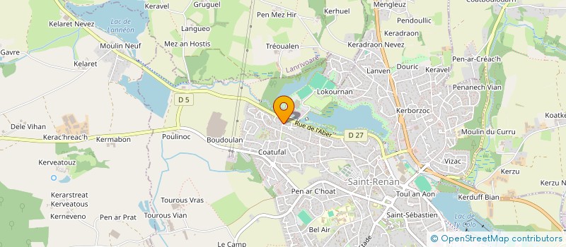 localisation de l'entreprise NOLPAU  SAINT-RENAN