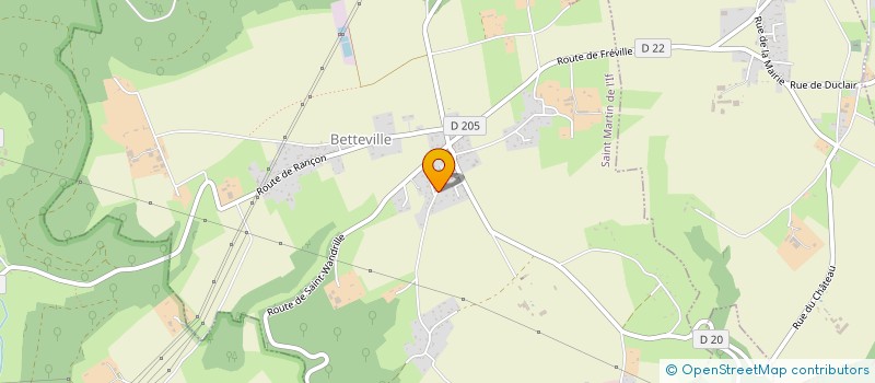 localisation de l'entreprise NOLTHEA  SAINT MARTIN DE L'IF