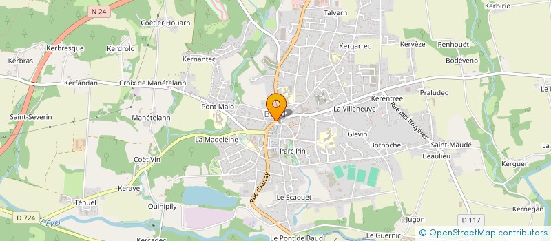 localisation de l'entreprise NOLUBA  BAUD