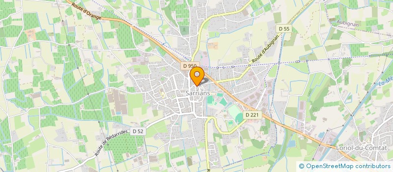 localisation de l'entreprise NOLVI  SARRIANS