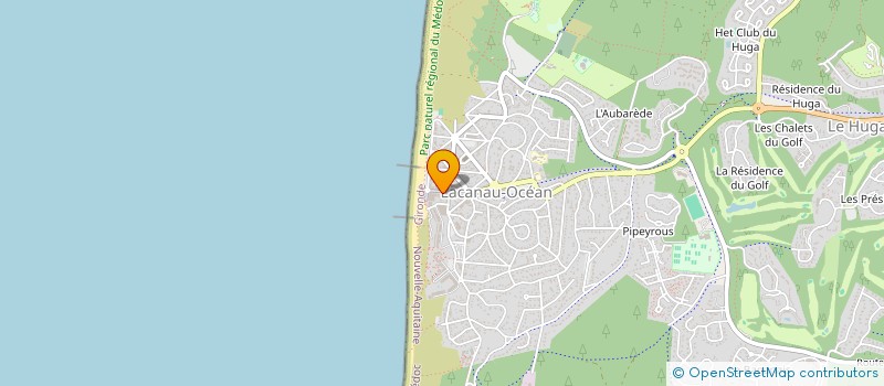 localisation de l'entreprise NOLWENN  LACANAU