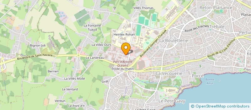 localisation de l'entreprise NOLWENN GERARD  SAINT-NAZAIRE