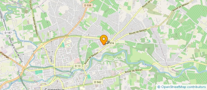 localisation de l'entreprise NOLY  CARPENTRAS