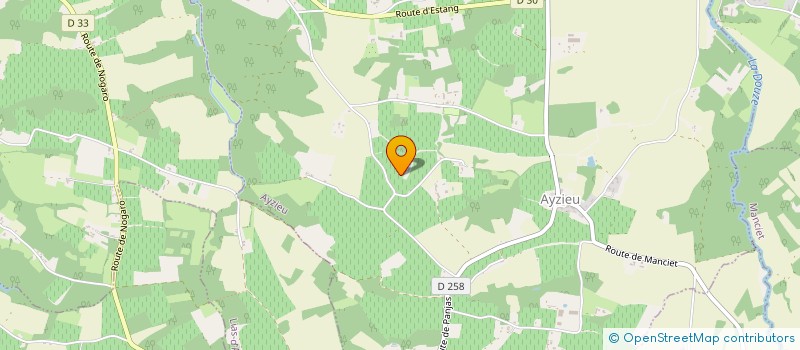 localisation de l'entreprise NOLY  EAUZE