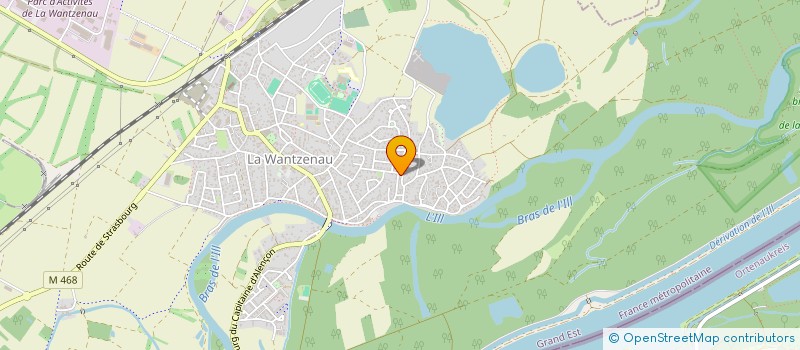 localisation de l'entreprise NOLY  LA WANTZENAU