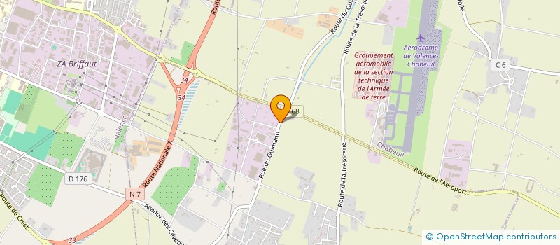 localisation de l'entreprise NOLY SAS  MONTELIER