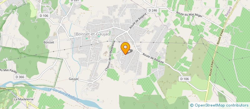 localisation de l'entreprise NOLYA  BOISSET-ET-GAUJAC