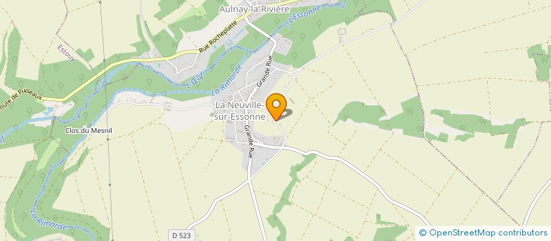 localisation de l'entreprise NOLYANA à LA NEUVILLE-SUR-ESSONNE