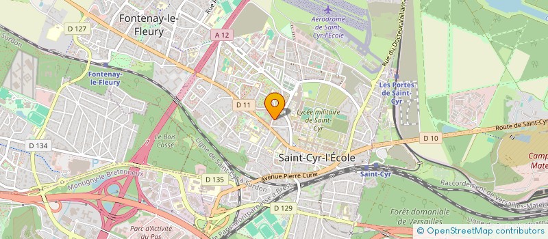 localisation de l'entreprise NOLYE  SAINT-CYR-L'ECOLE