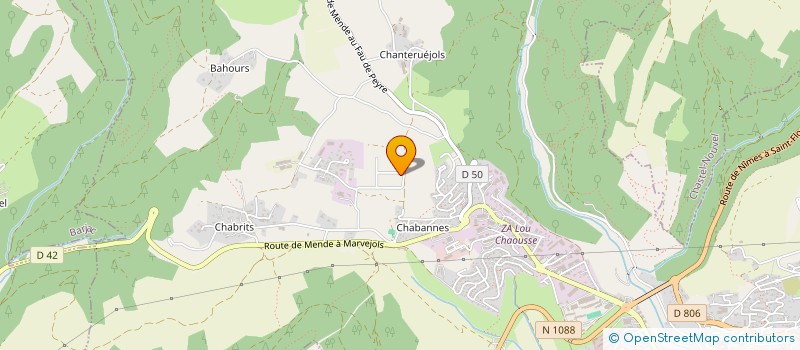 localisation de l'entreprise NOLYNA  MENDE