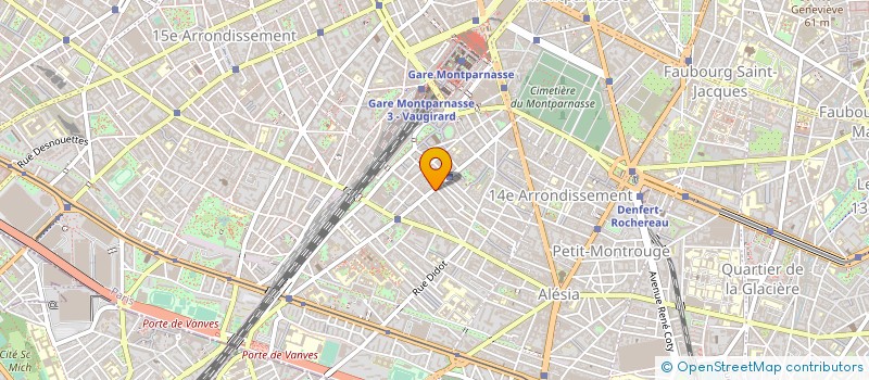 localisation de l'entreprise NOM D'UNE BRIC  PARIS