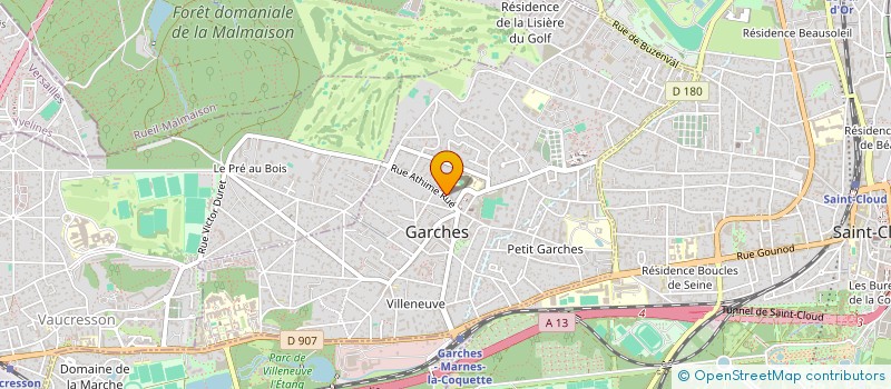 localisation de l'entreprise NOMA à GARCHES
