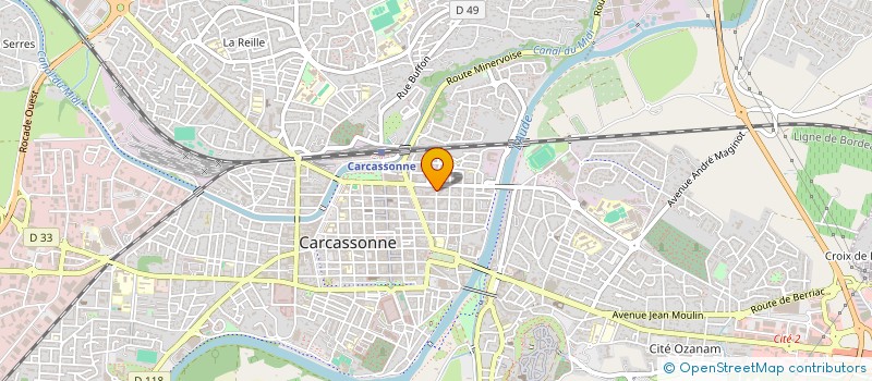 localisation de l'entreprise NOMA à CARCASSONNE