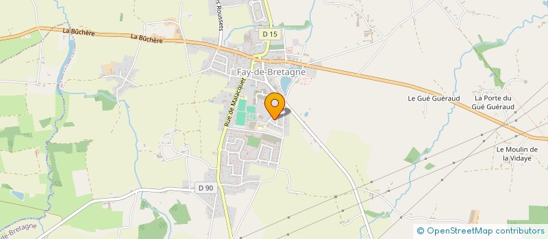 localisation de l'entreprise NOMA  FAY-DE-BRETAGNE