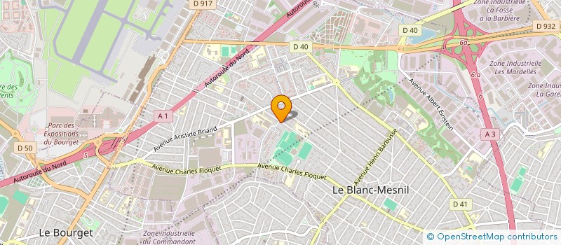 localisation de l'entreprise NOMA à LE BLANC-MESNIL