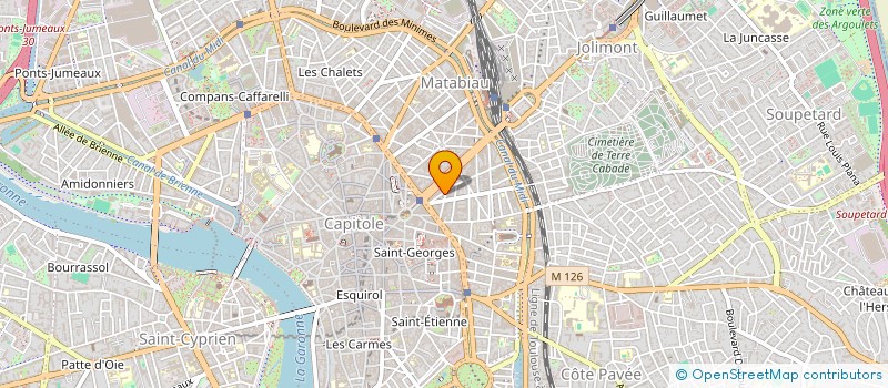 localisation de l'entreprise NOMA CAFE COWORKING  TOULOUSE