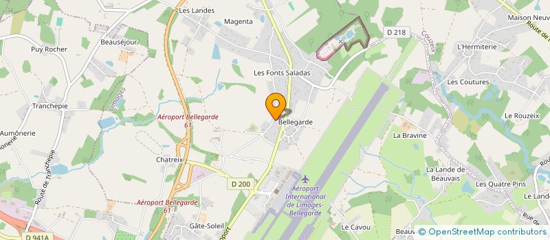 localisation de l'entreprise NOMA INVEST à LIMOGES