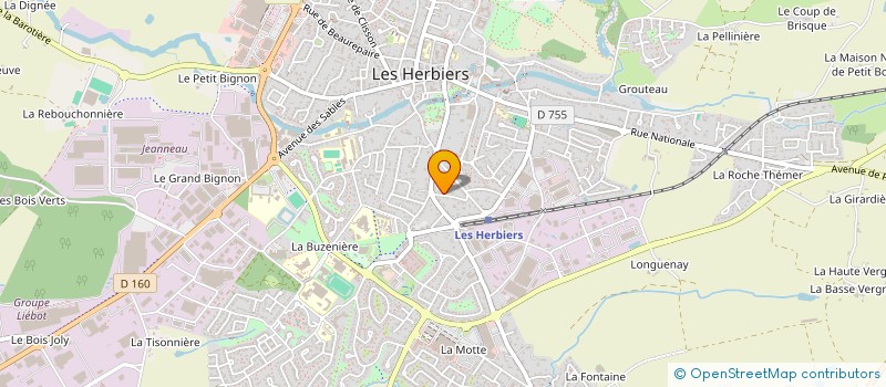 localisation de l'entreprise NOMA OUD à LES HERBIERS