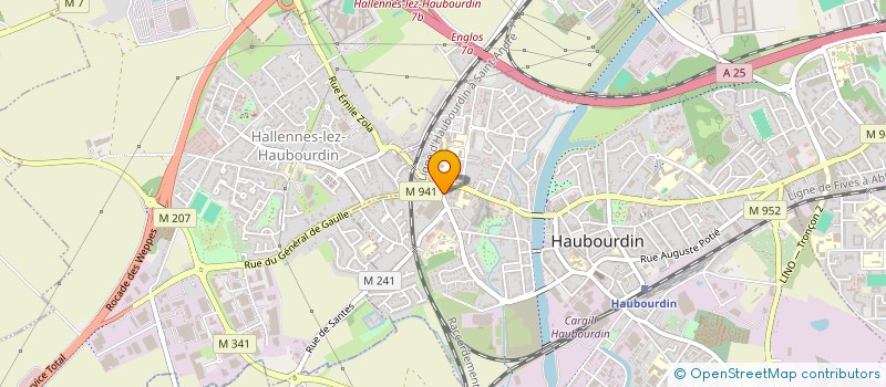 localisation de l'entreprise NOMAAD à HAUBOURDIN