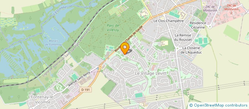 localisation de l'entreprise NOMAC REAL ESTATE  MENNECY