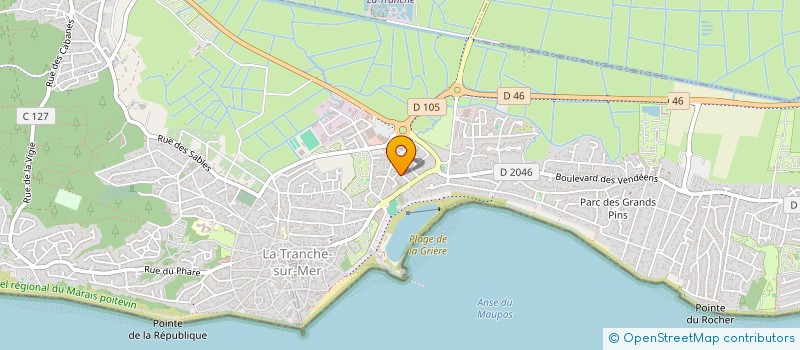 localisation de l'entreprise NOMACLEM à TRANCHE-SUR-MER (LA)