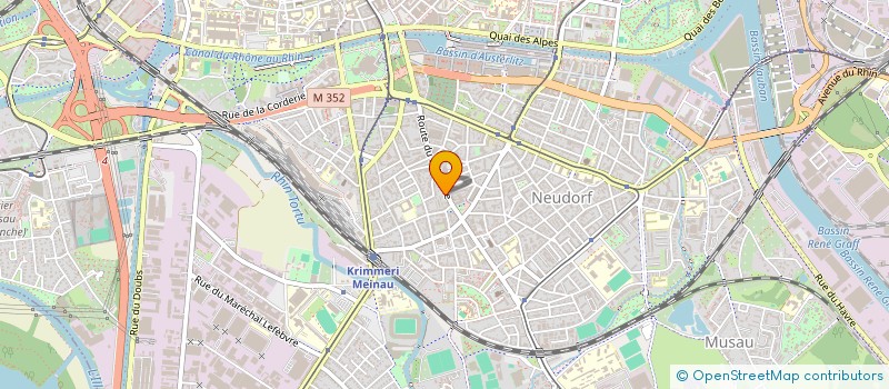 localisation de l'entreprise NOMAD CAFE & BOUTIQUE à STRASBOURG