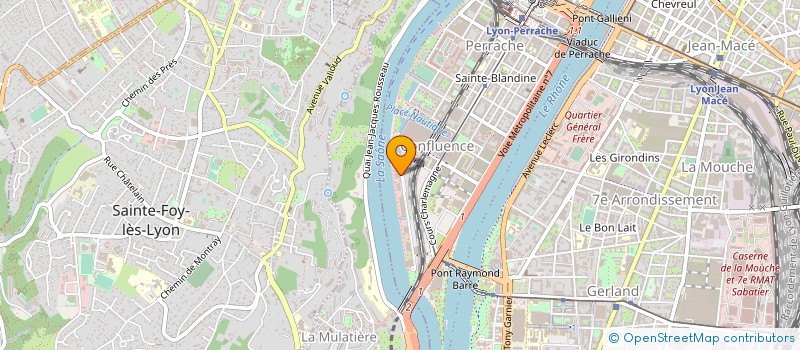 localisation de l'entreprise NOMAD CAMPUS GESTION  LYON