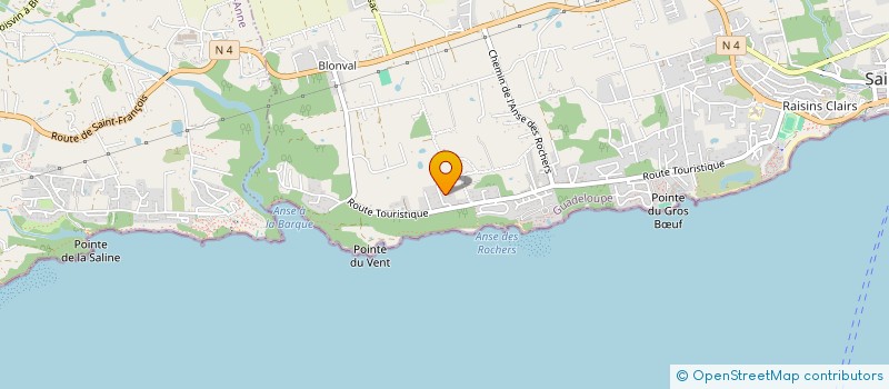 localisation de l'entreprise NOMAD CASH  BAIE-MAHAULT