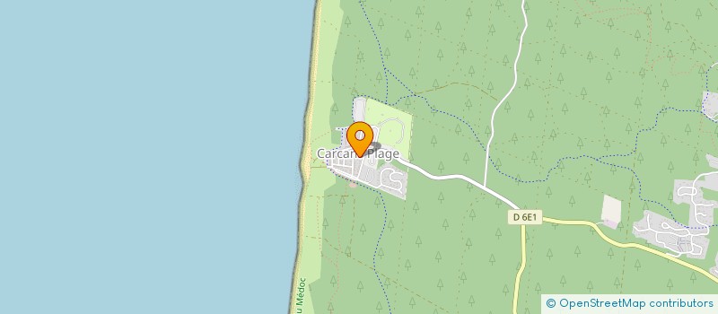 localisation de l'entreprise NOMAD INSIDE  CARCANS