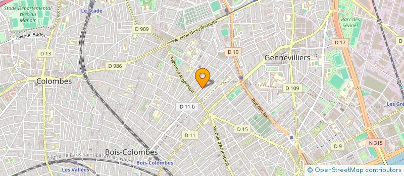localisation de l'entreprise NOMAD IT à ASNIERES-SUR-SEINE