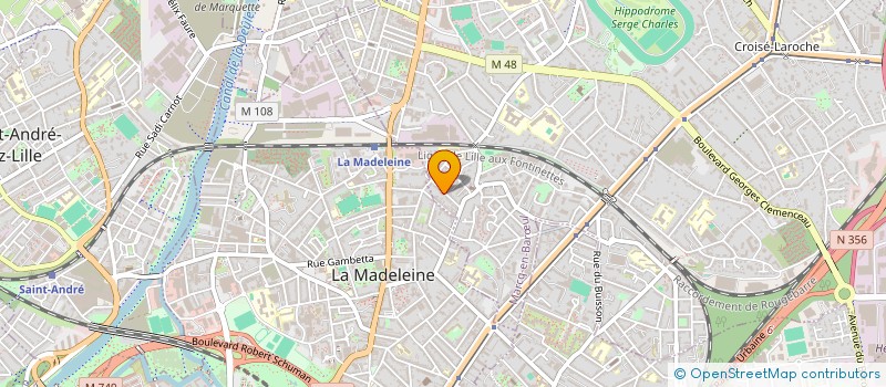localisation de l'entreprise NOMAD PROJECTS  MARCQ-EN-BARUL