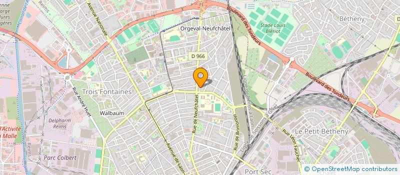 localisation de l'entreprise NOMAD'S LAND  REIMS