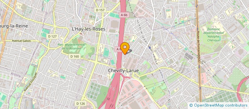 localisation de l'entreprise NOMAD SERVICES  L'HAY-LES-ROSES