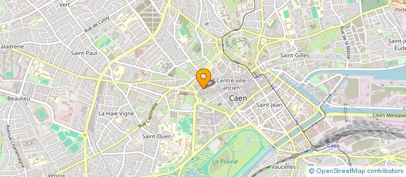 localisation de l'entreprise NOMADE à CAEN