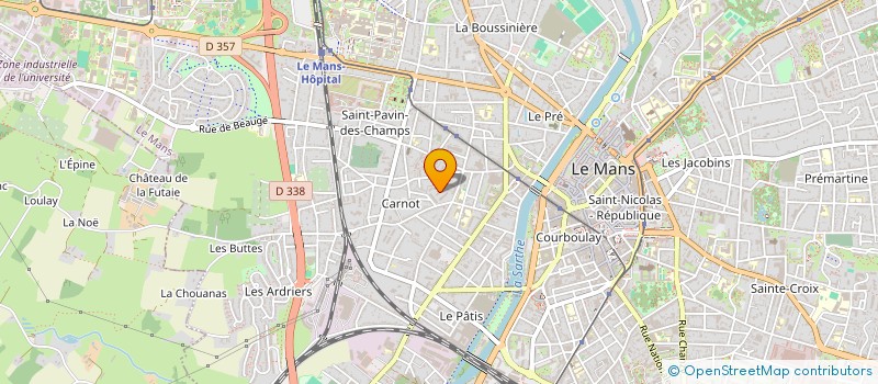 localisation de l'entreprise NOMADE  LE MANS