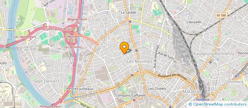 localisation de l'entreprise NOMADE  TOULOUSE