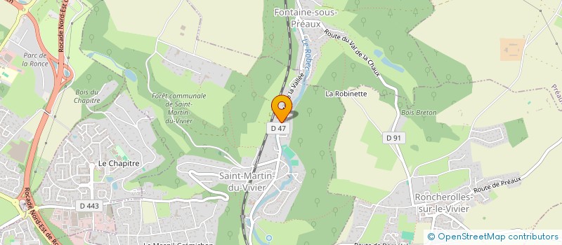 localisation de l'entreprise NOMADE  SAINT-MARTIN-DU-VIVIER