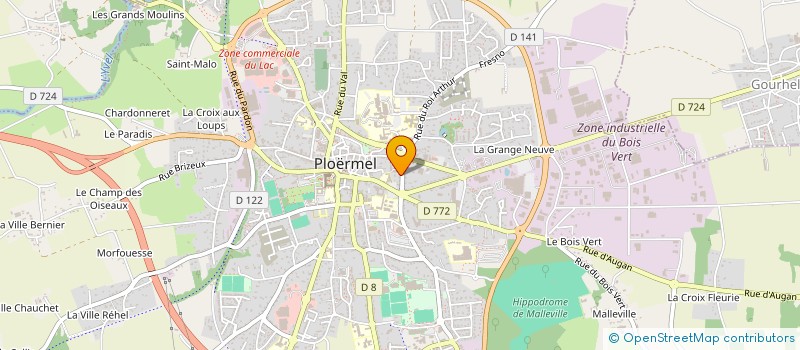 localisation de l'entreprise NOMADE BAZART  SAINT-BRIAC-SUR-MER