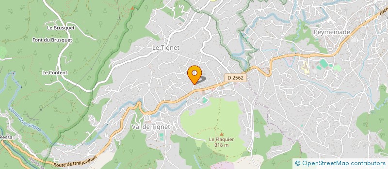 localisation de l'entreprise NOMADE CONCEPT à LE TIGNET