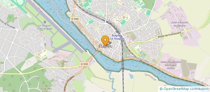 localisation de l'entreprise NOMADE GAMING ZONE à ETAPLES